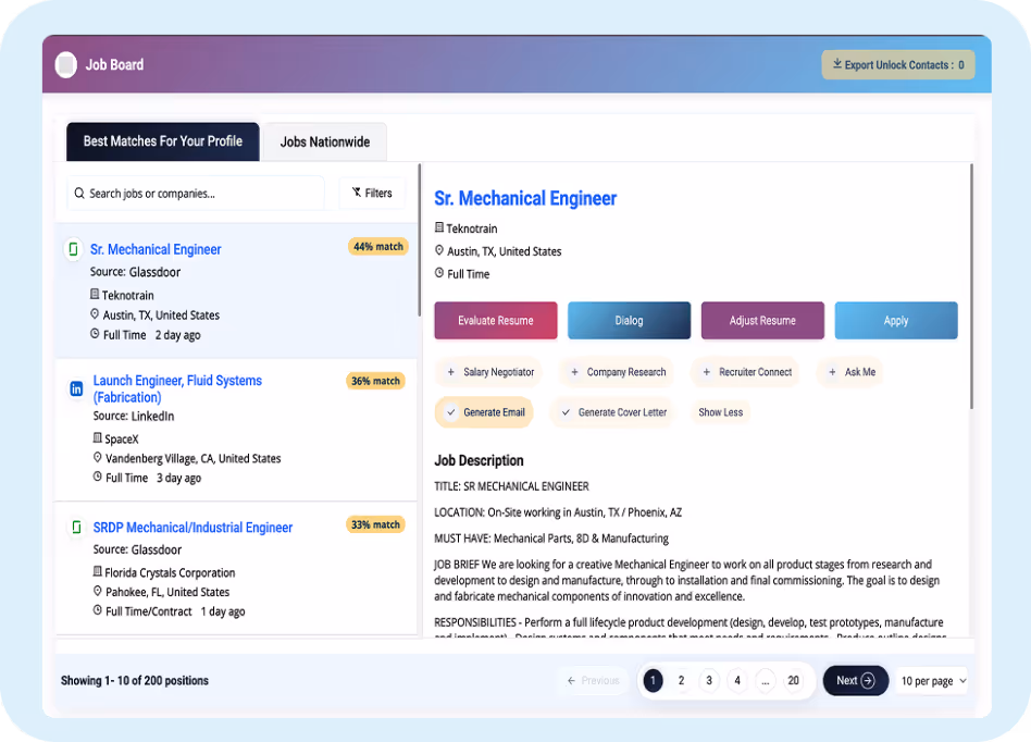 AI Based Job Search Tool to Simplify Your Career Growth
