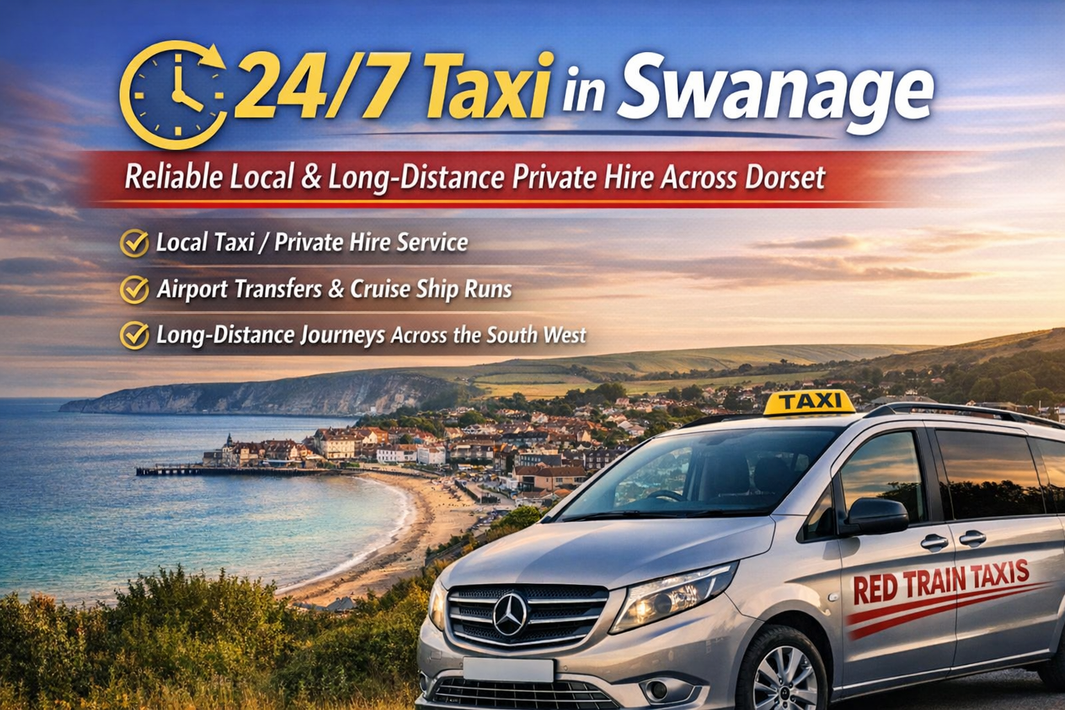 Reliable Local & Long-Distance Private Hire Across Dorset