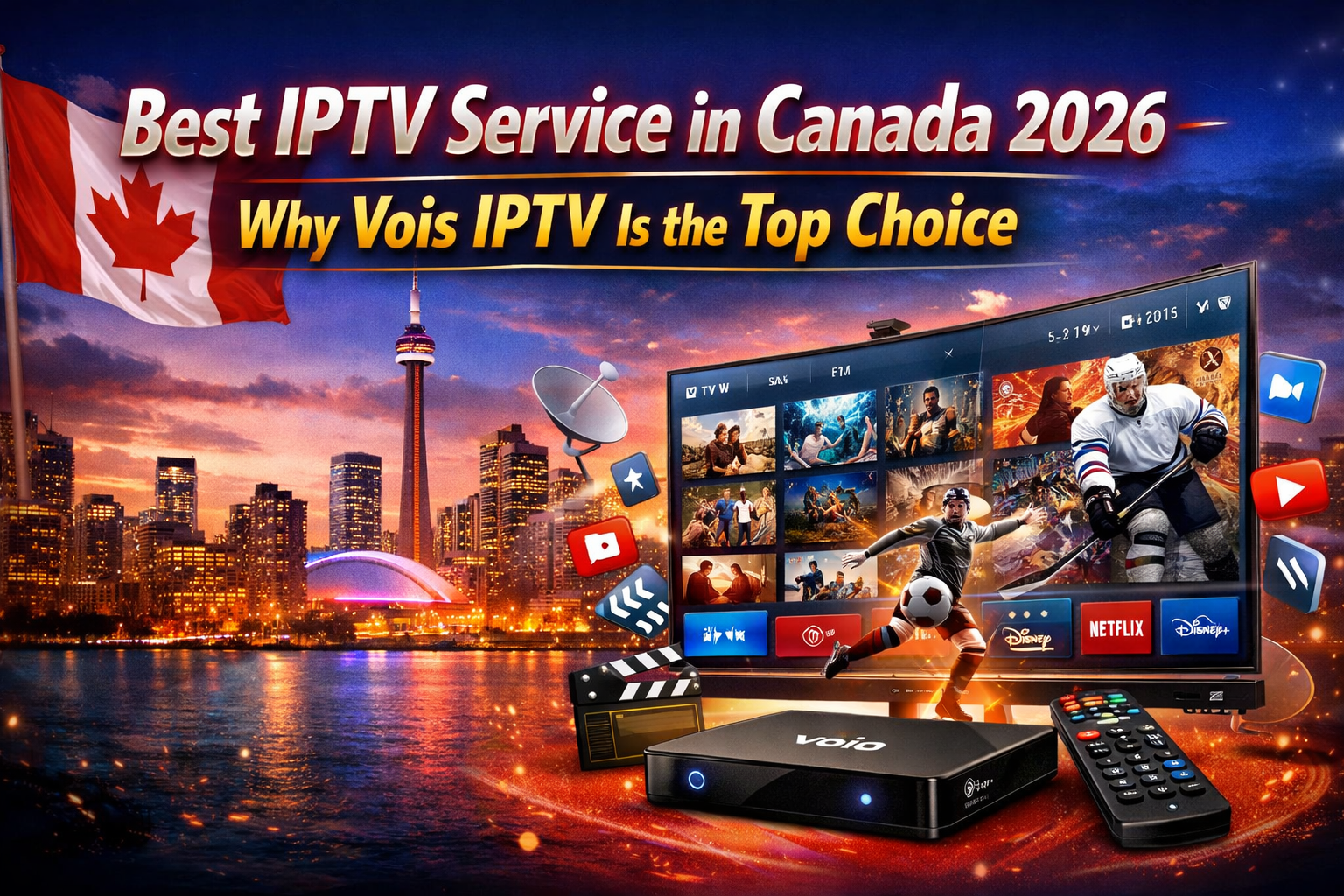 Best IPTV Service in Canada: Watch 15,000 HD & 4K Channels