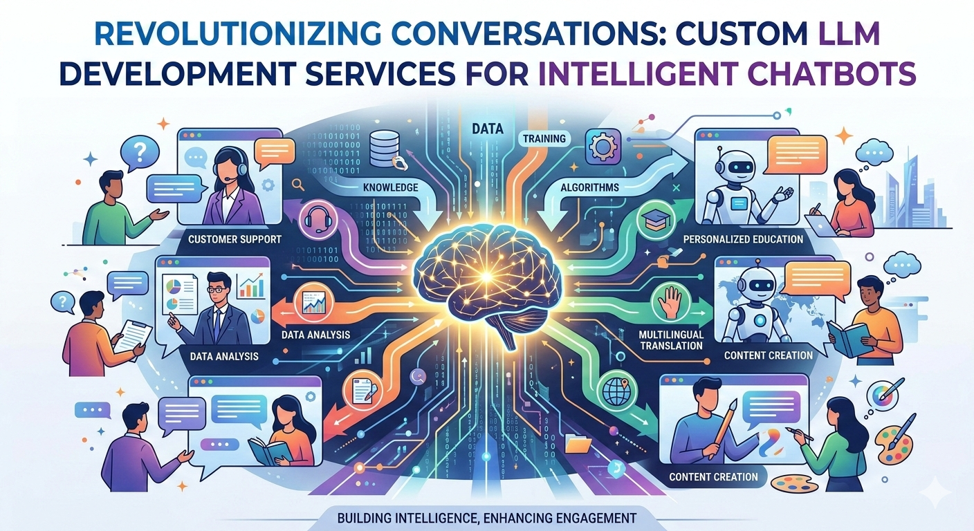 Revolutionizing Conversations: Custom LLM Development Services for Intelligent Chatbots
