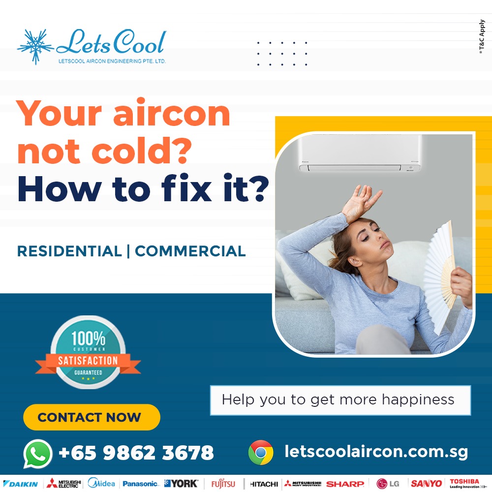 My aircon is not cold. What should I do