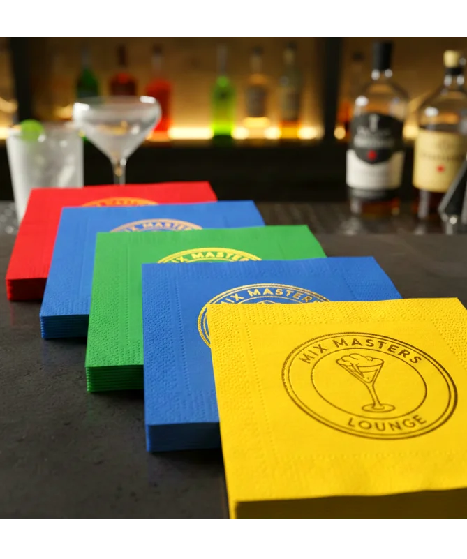 Affordable and Stylish Personalized Cocktail Napkins for Any Event