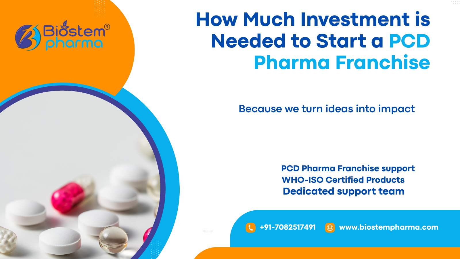 How Much Investment is Needed to Start a PCD Pharma Franchise