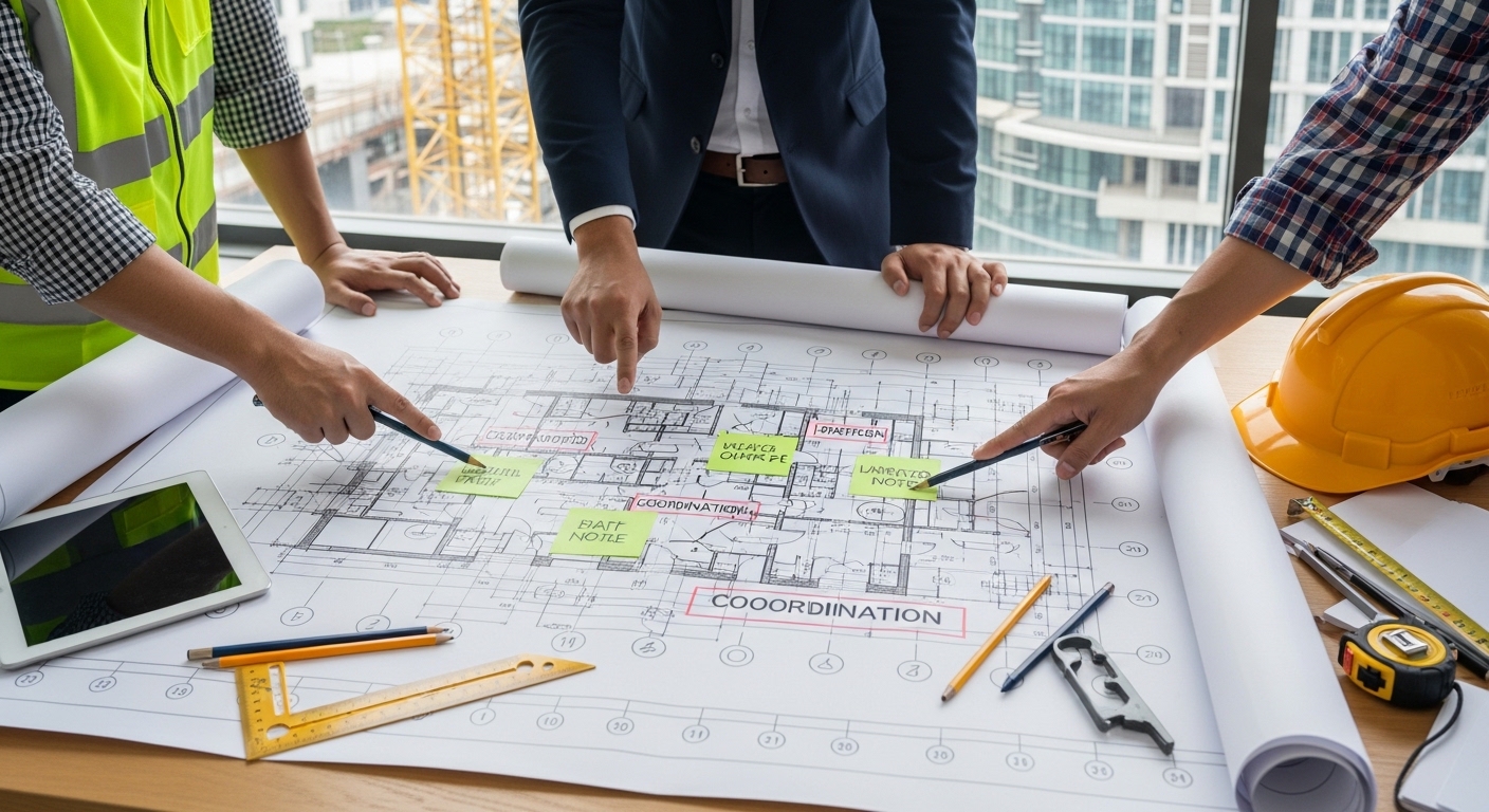 Construction Drawing Annotation for Better Coordination