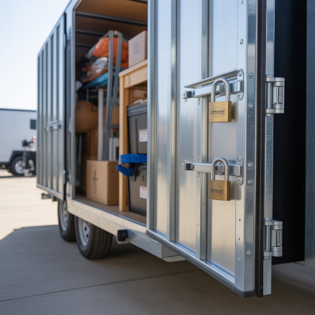 Why Trailer Door Locks Are a Must-Have for Long-Term Storage
