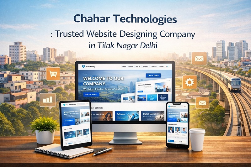 Chahar Technologies – Trusted Website Designing Company in Tilak Nagar Delhi