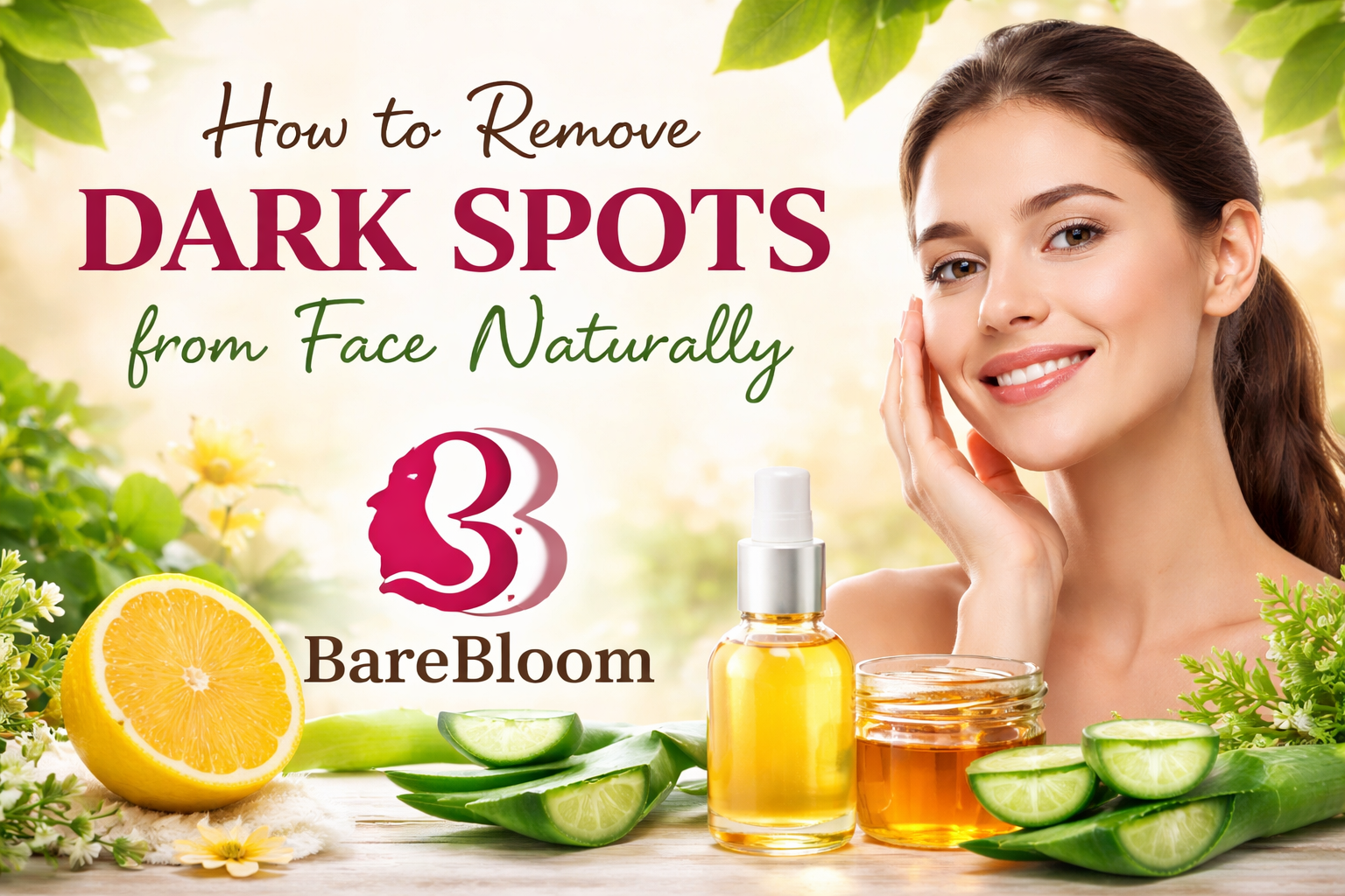 How to Remove Dark Spots from Face Naturally