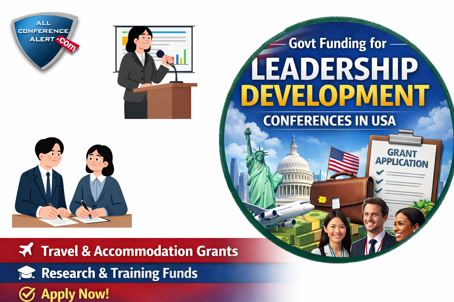 Tips to Secure Govt Funding for Leadership Development Conferences in the USA!