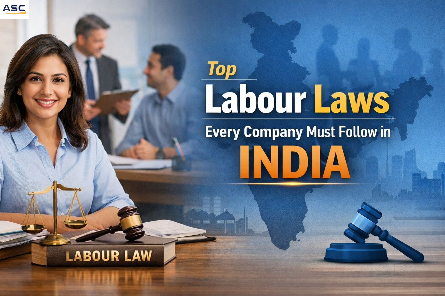 Top Labour Laws Every Company Must Follow in India