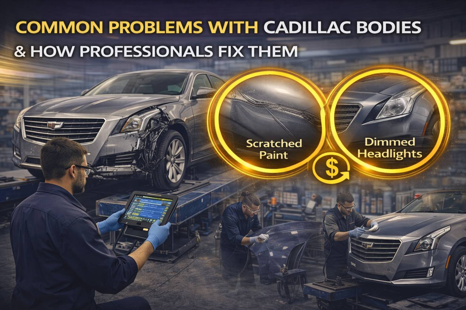 Common Problems with Cadillac Bodies and how Professionals Fix Them
