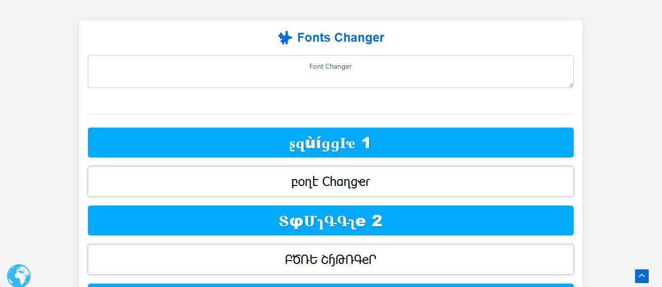 Transform Plain Text Words With an Online Font CHANGER
