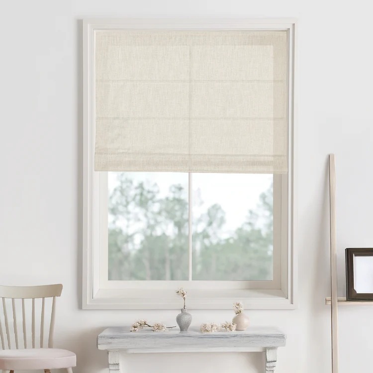Top Down Bottom Up Roman Shades: A Versatile Window Solution with Neutral Curtains