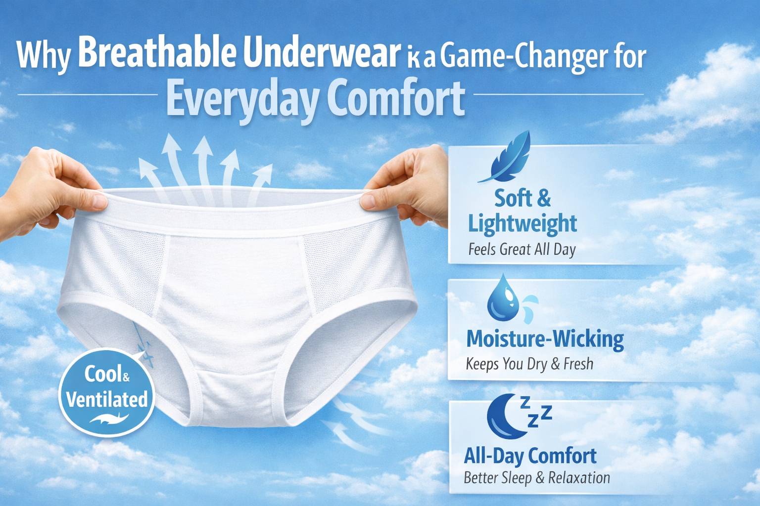 Why breathable underwear is a game-changer for everyday comfort