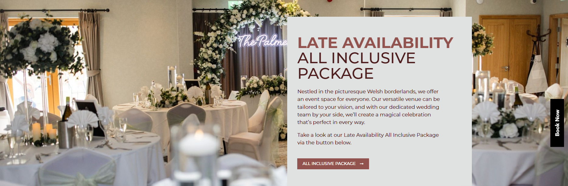 Wedding Venue in North West – Celebrate Your Big Day at Hotel Wrexham
