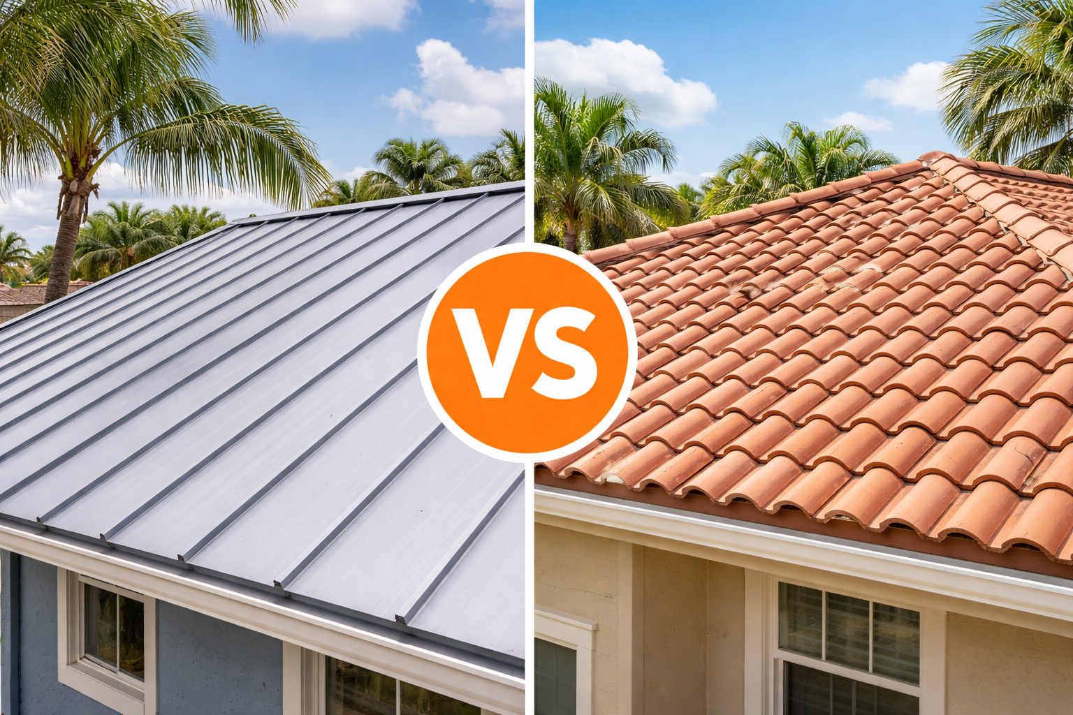 Metal Roof vs Tile Roof Which is Better for Florida Weather