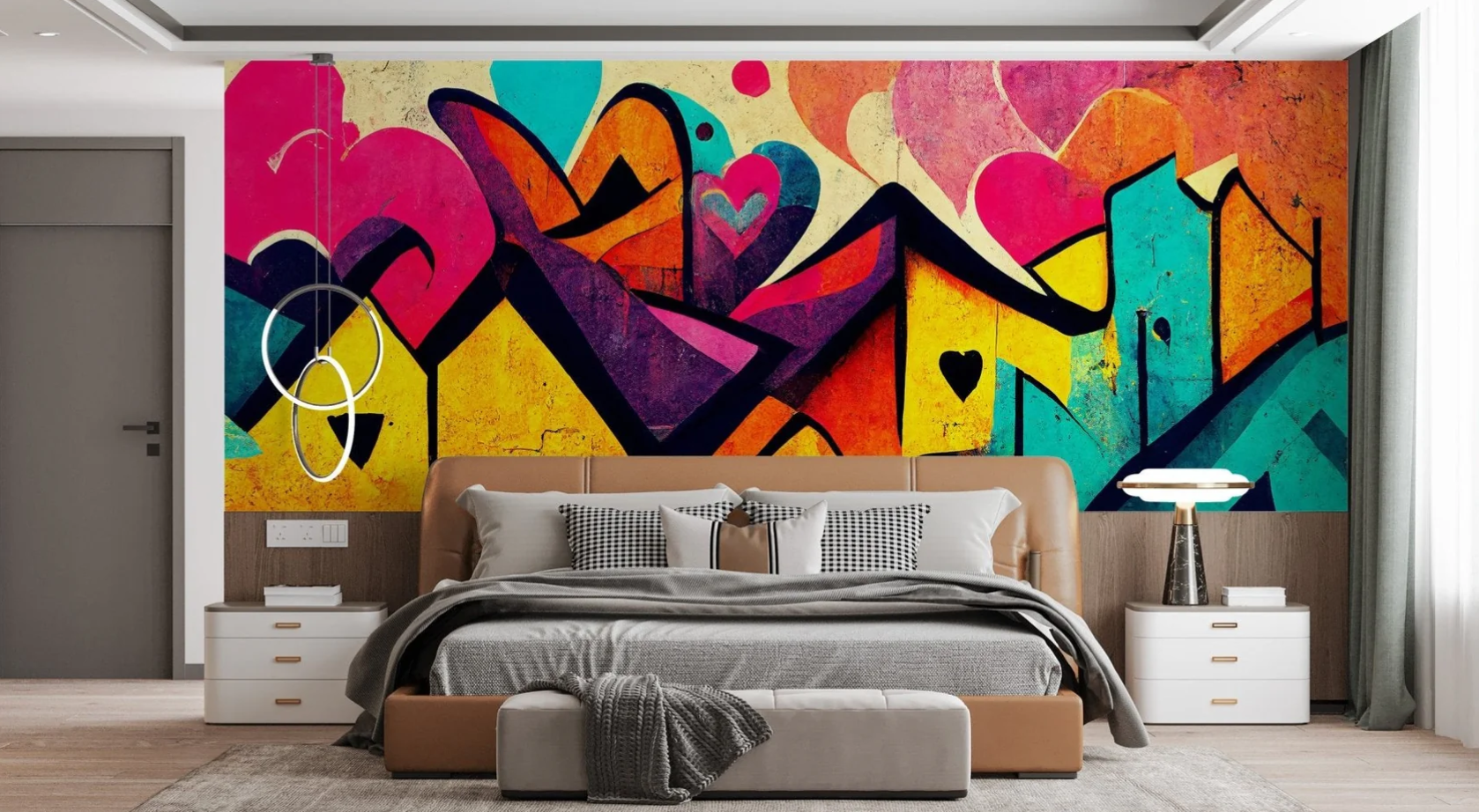 Boho & Graffiti Wallpaper for Bold Spaces' — DesignRush