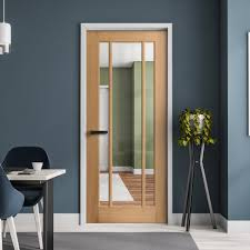 Internal Doors with Glass & Interior Oak Doors: Enhancing Light and Luxury in Your Space