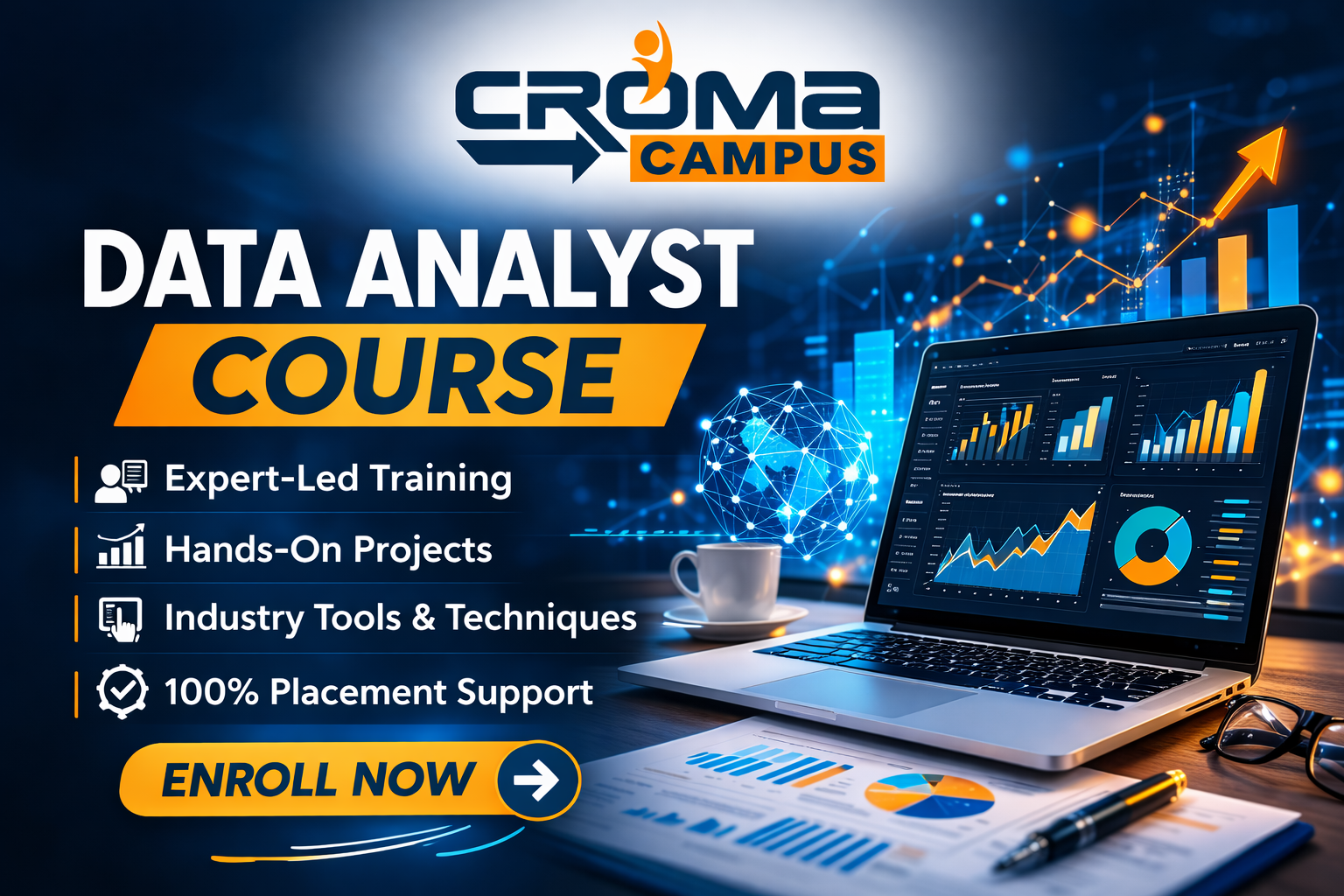 Why Choose a Data Analytics Course in Delhi or Noida?