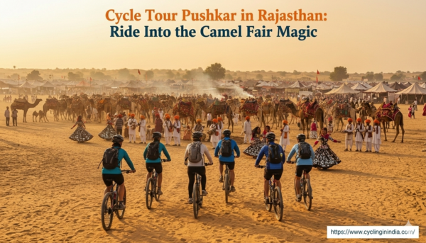 Cycle Tour Pushkar in Rajasthan: Ride Into the Camel Fair Magic