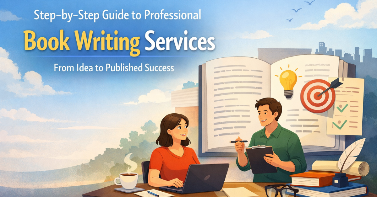 Step to Step Guide to Professional Book Writing Services: Everything You Need to Know