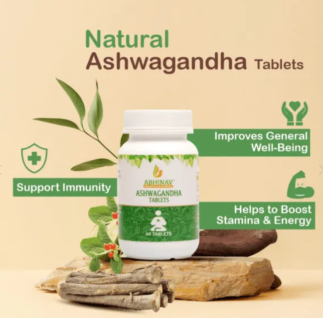 Ayurvedic Medicine for Stress and Anxiety – Natural Support with Ashwagandha Tablets