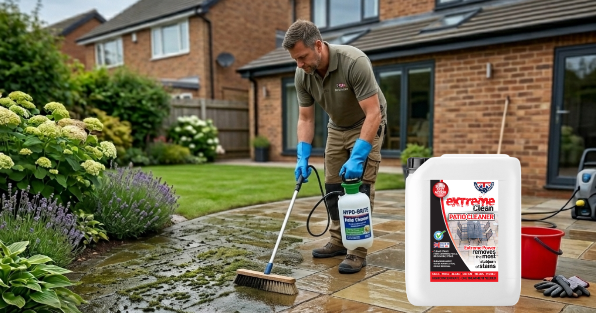 Hypochlorite Patio Cleaner: The No-Nonsense UK Guide to Banishing Moss, Algae & Grime for Good