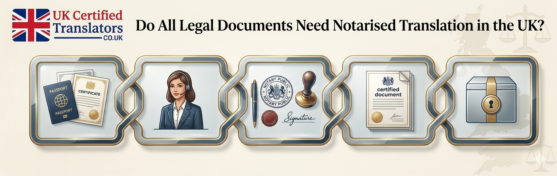 Do All Legal Documents Need Notarised Translation in the UK?