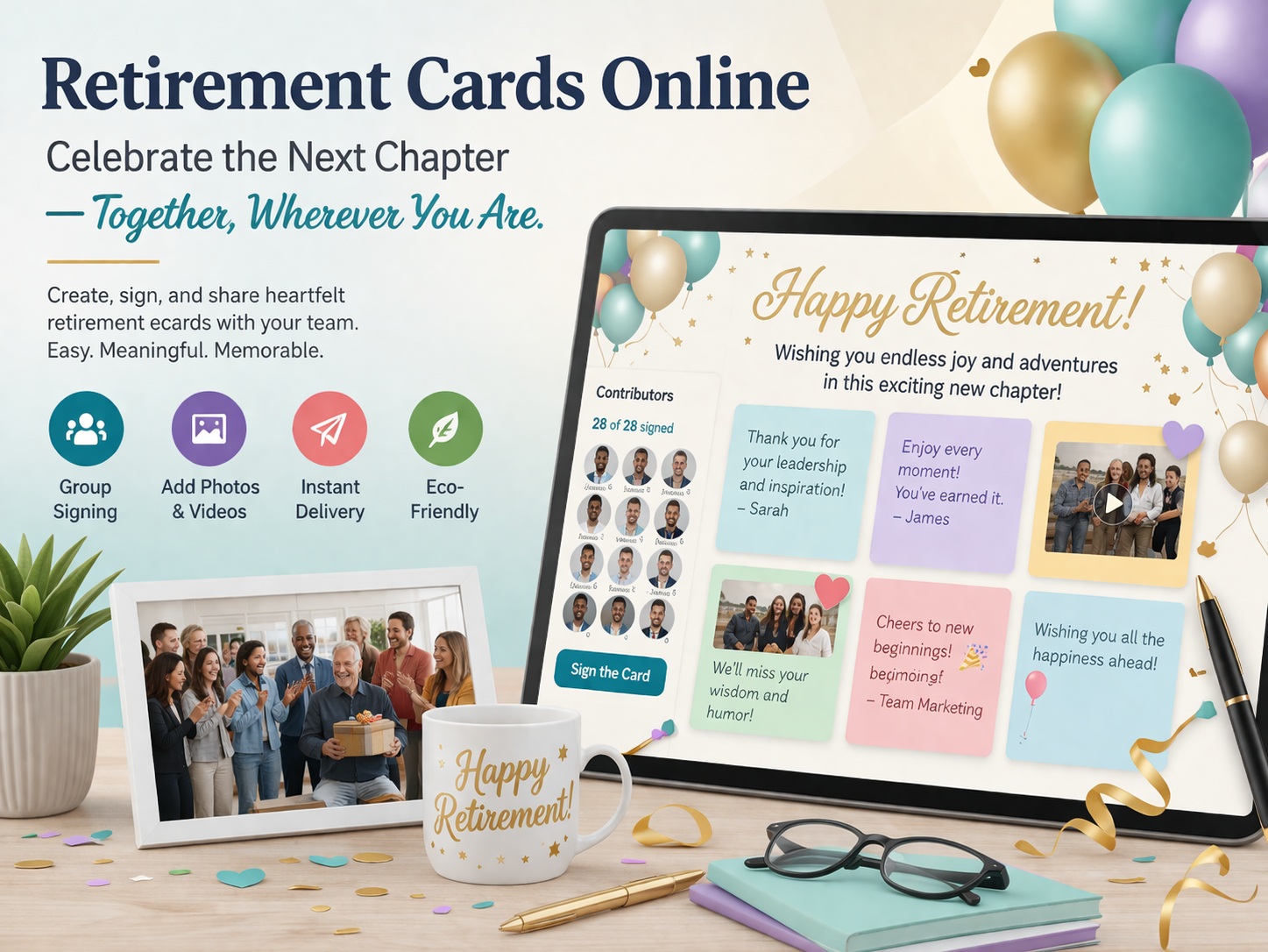 How to Create Memorable Retirement Cards Online for Every Type of Celebration