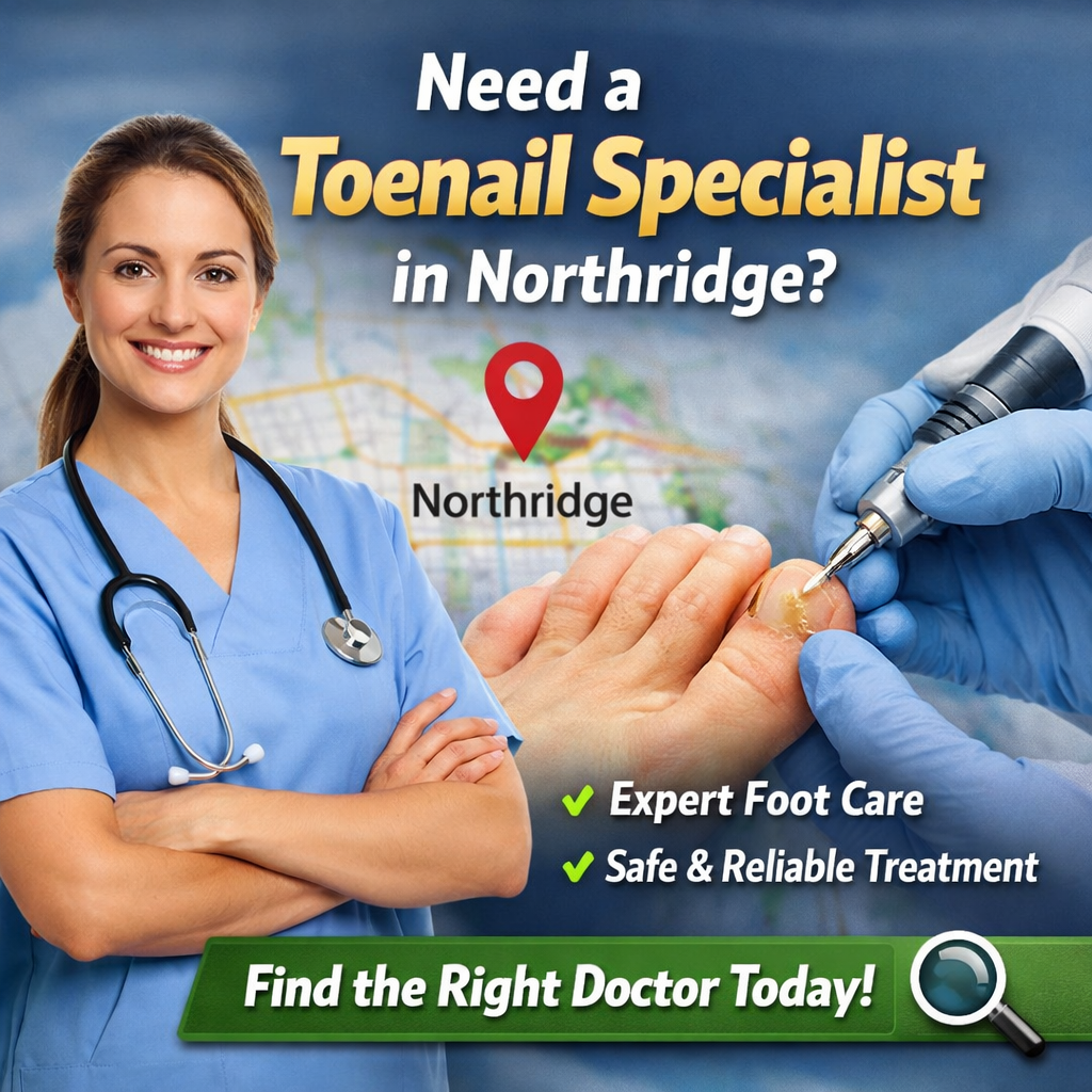 How to Find a Trusted Toenail Doctor Near Me in Northridge?