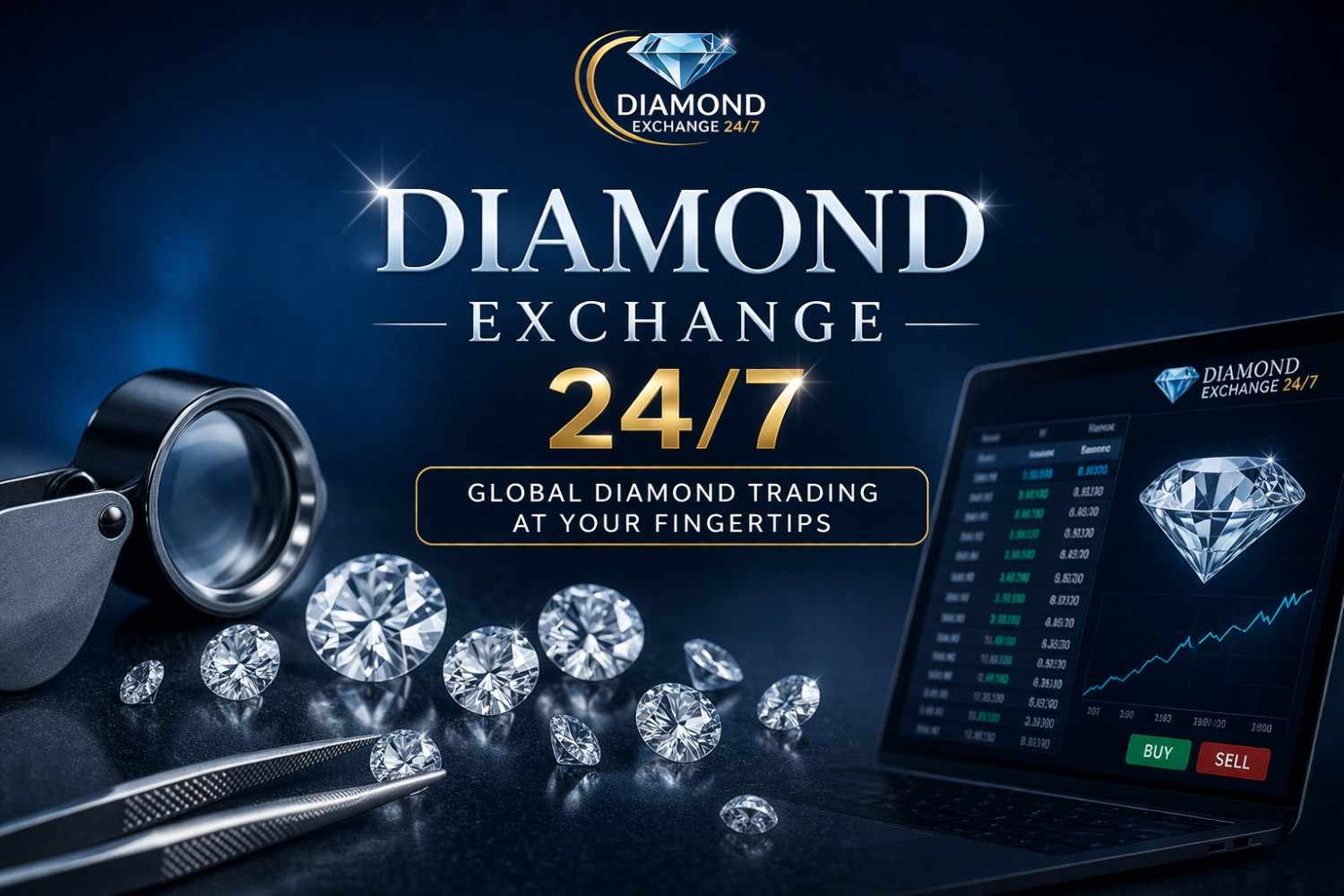 What are the main services offered by diamond exchange 247