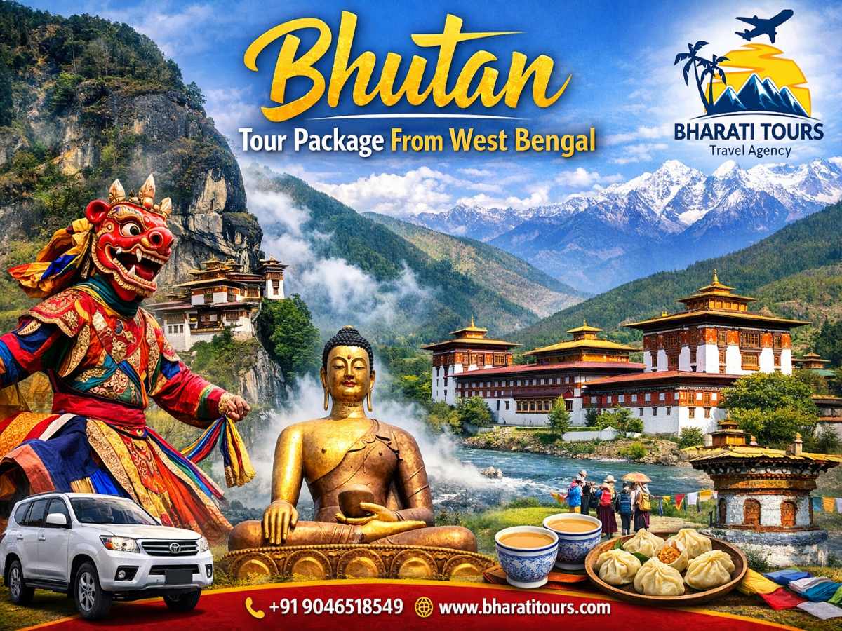 Bhutan Tour Package from West Bengal – Complete Travel Guide by Bharatitours