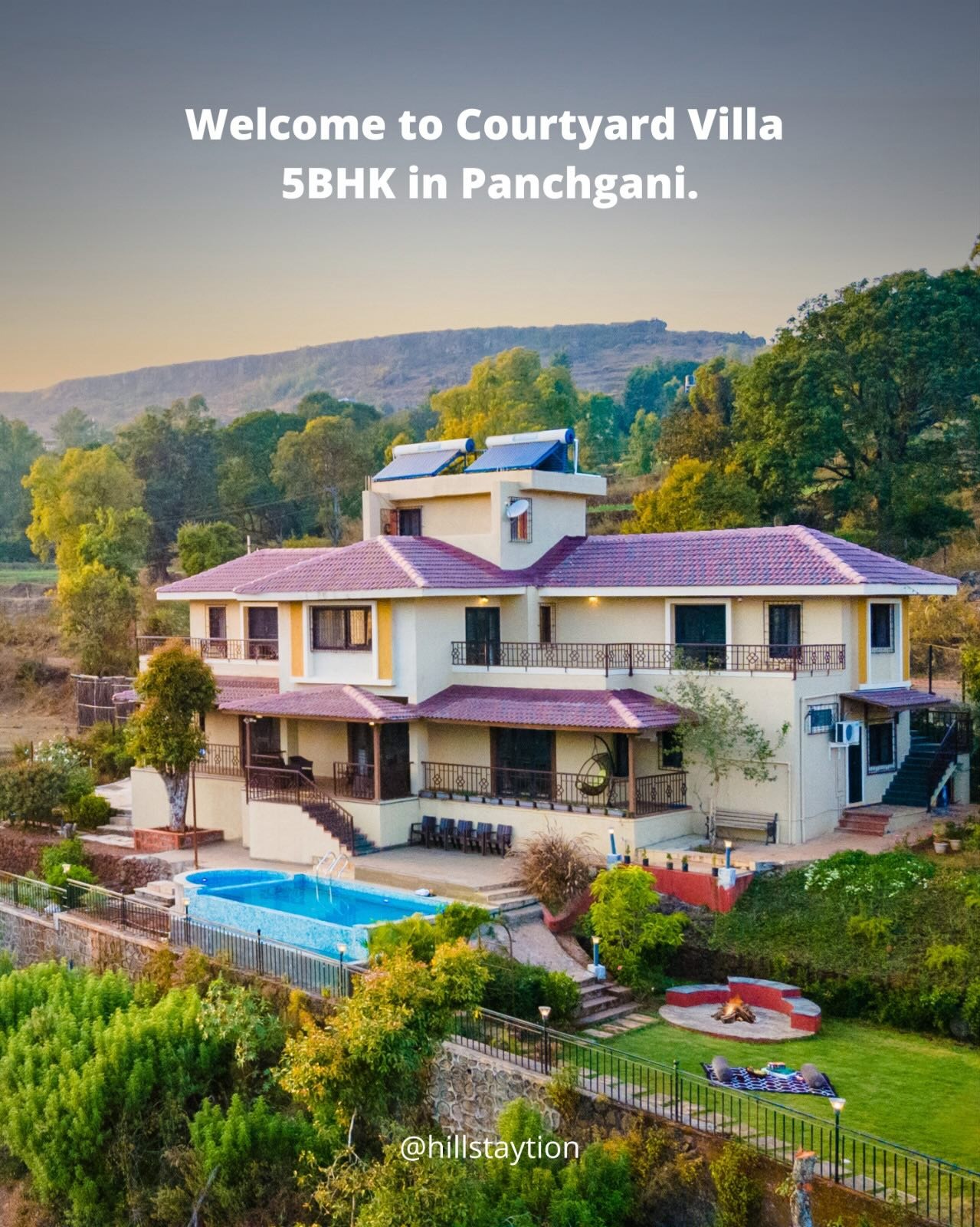 Villas in Panchgani with Pool for a Relaxing Hill Station Stay