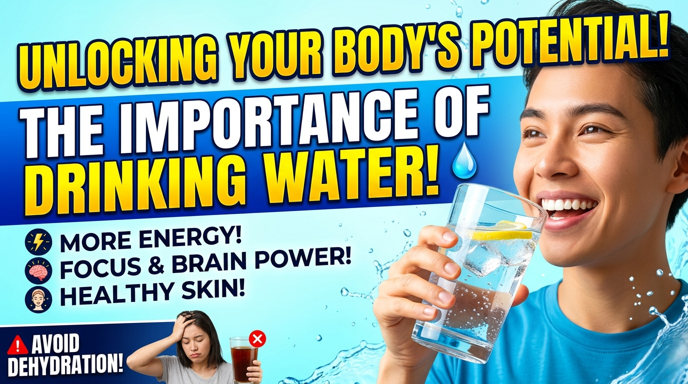 The Importance of Drinking Water: Why Your Body Needs It Every Day
