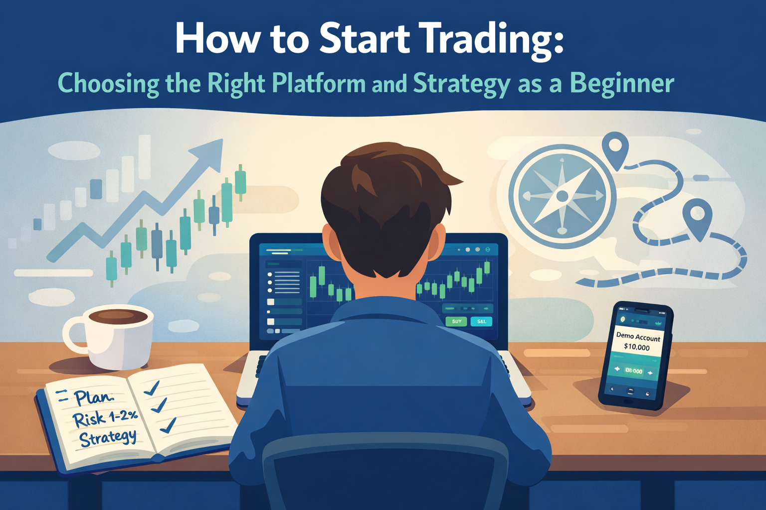 How to Start Trading: Choosing the Right Platform and Strategy as a Beginner