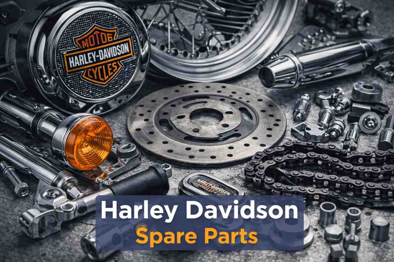 Who sells genuine Harley Davidson spare parts online with warranty
