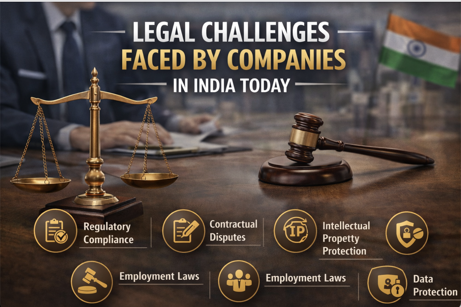 Legal Challenges Faced by Companies in India Today