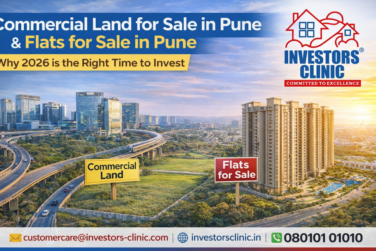 Commercial Land & Flats for Sale in Pune | 2026 Guide