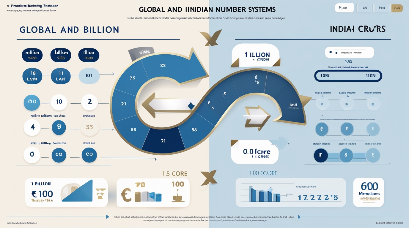 How to Convert Massive Global Numbers into Indian Currency Terms