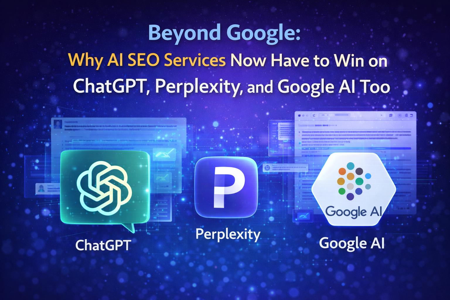 Beyond Google: Why AI SEO Services Now Have to Win on ChatGPT, Perplexity, and Google AI Too