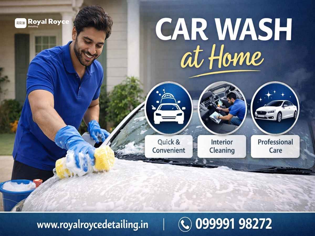 Car Wash at Home: The Smartest Way to Keep Your Car Clean by Royal Royce Detailing