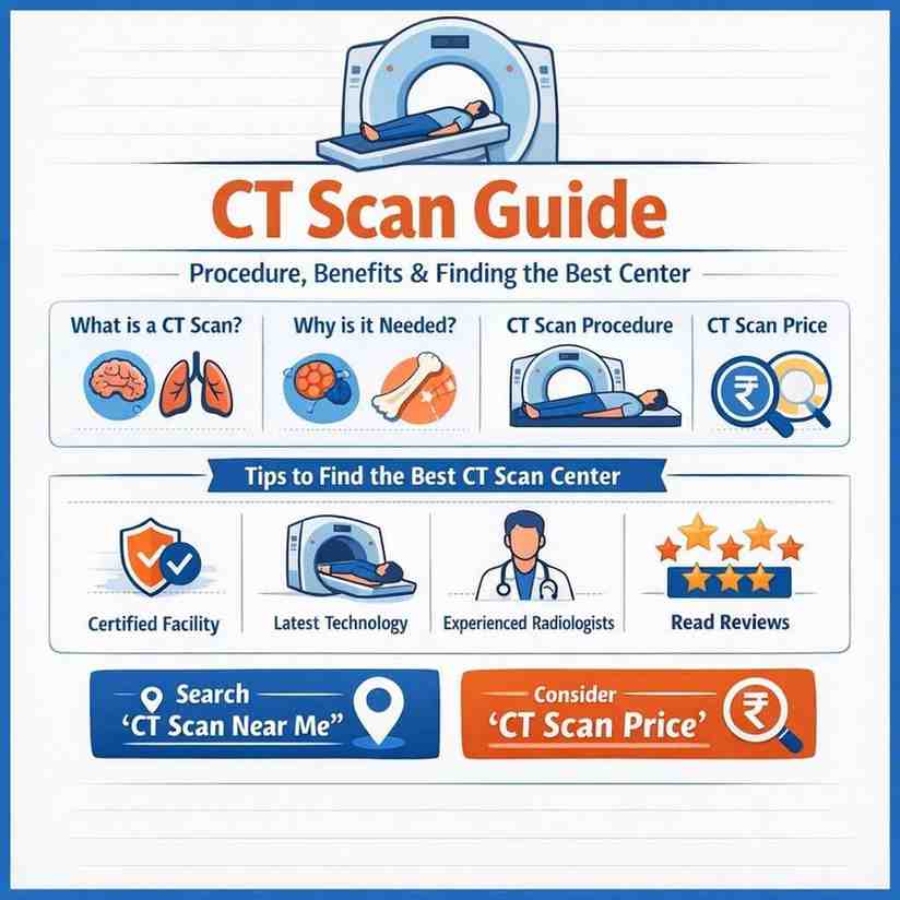 Complete Guide to CT Scan: Benefits, Procedure & Finding the Right Diagnostic Center