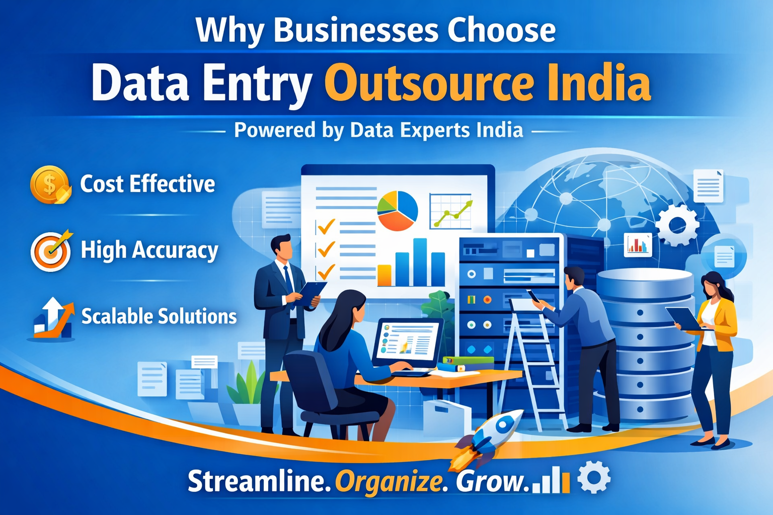Why Businesses Choose Data Entry Outsource India – Powered by Data Experts India