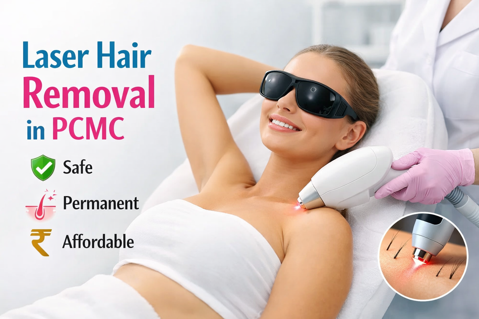 Laser Hair Removal in PCMC: Safe, Permanent & Affordable Solution