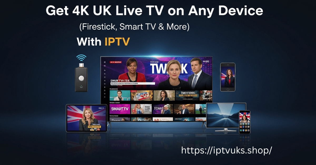 Get 4K UK Live TV on Any Device (Firestick, Smart TV & More) With IPTV