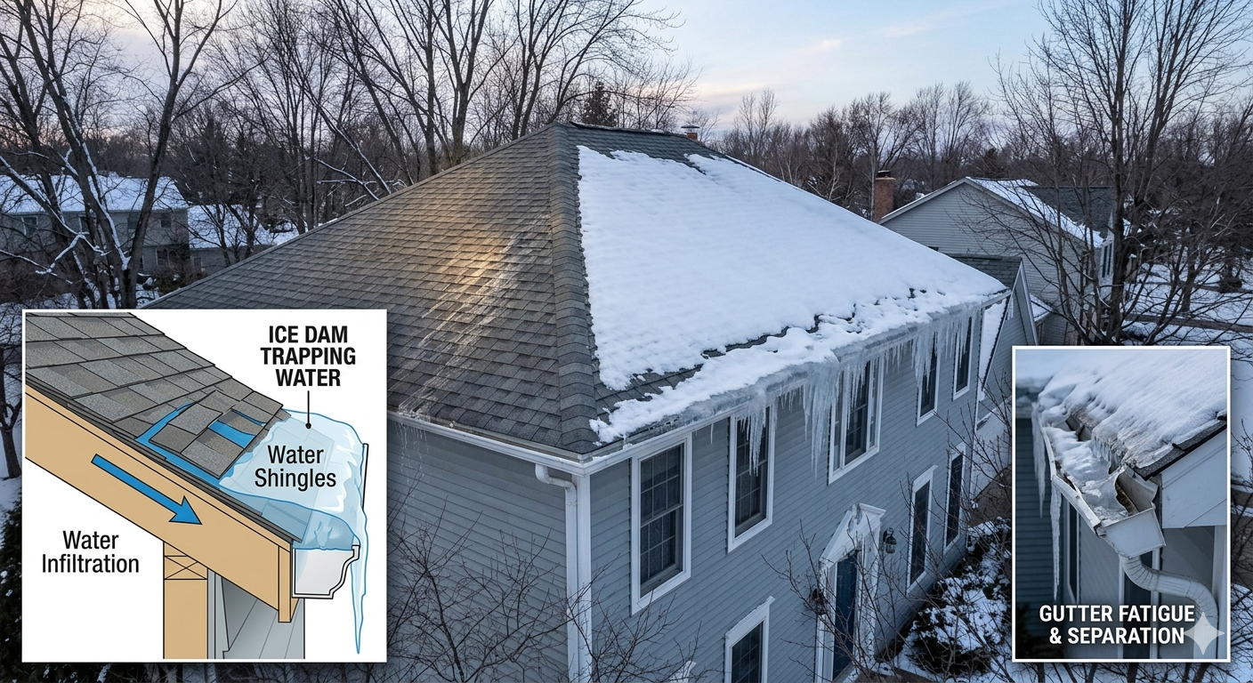 The Michigan Freeze-Thaw Cycle: How It Secretly Damages Your Roof