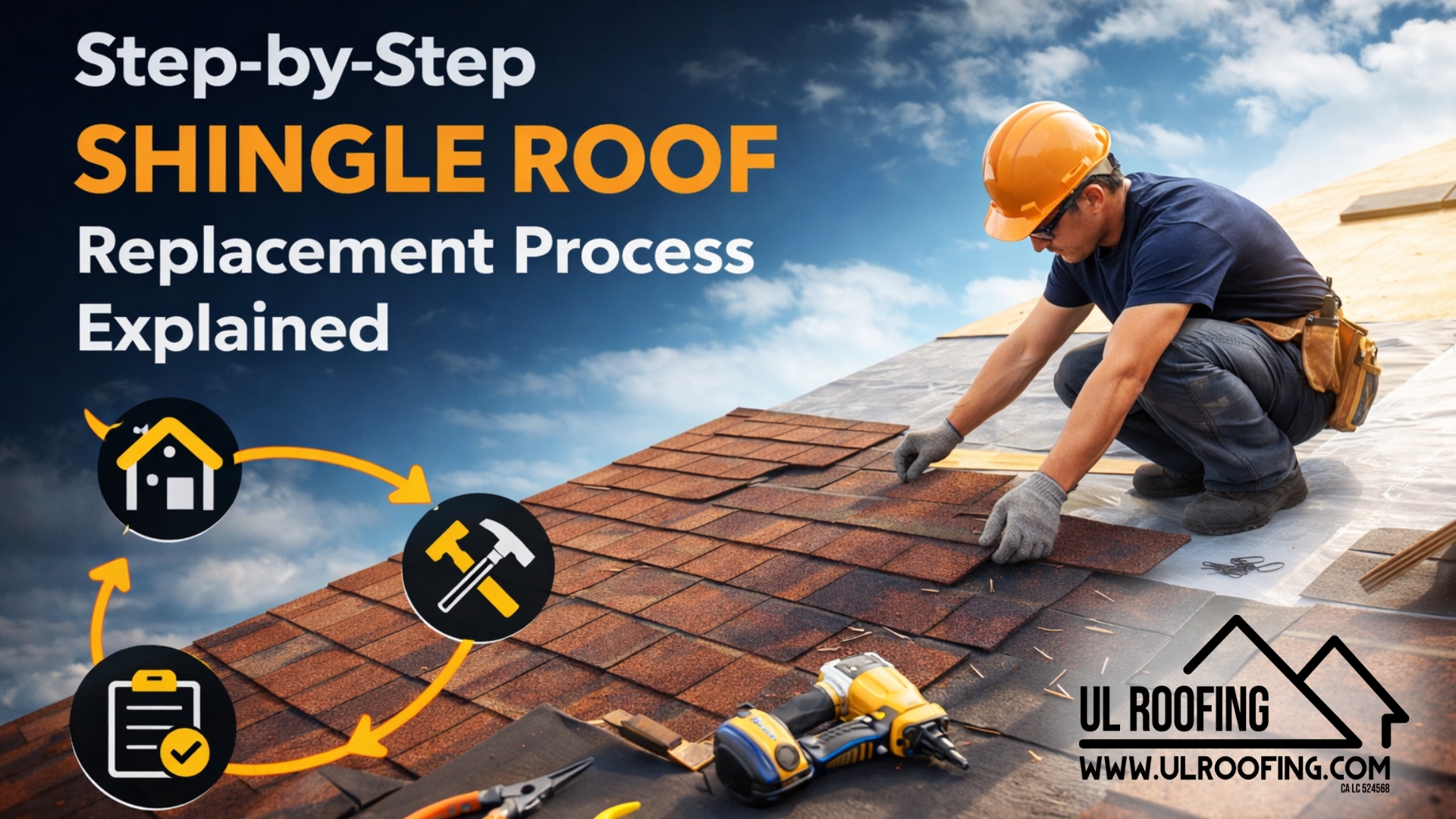 Step-by-Step Shingle Roof Replacement Process Explained