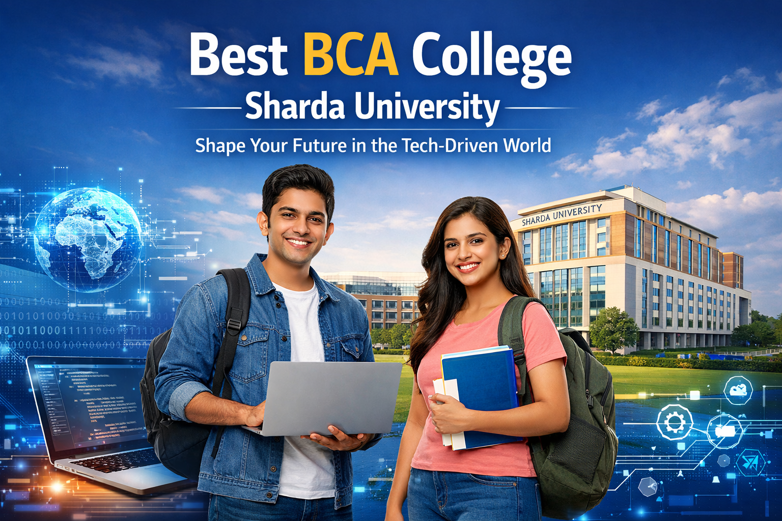 Best BCA College – Sharda University: Build a Future in the Digital Age
