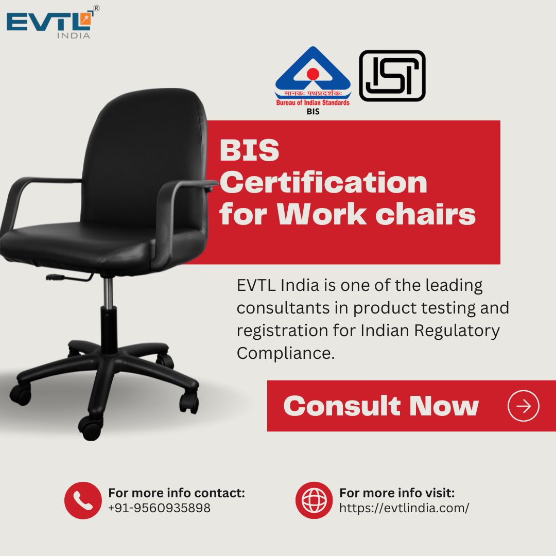 BIS Certification for Work Chairs
