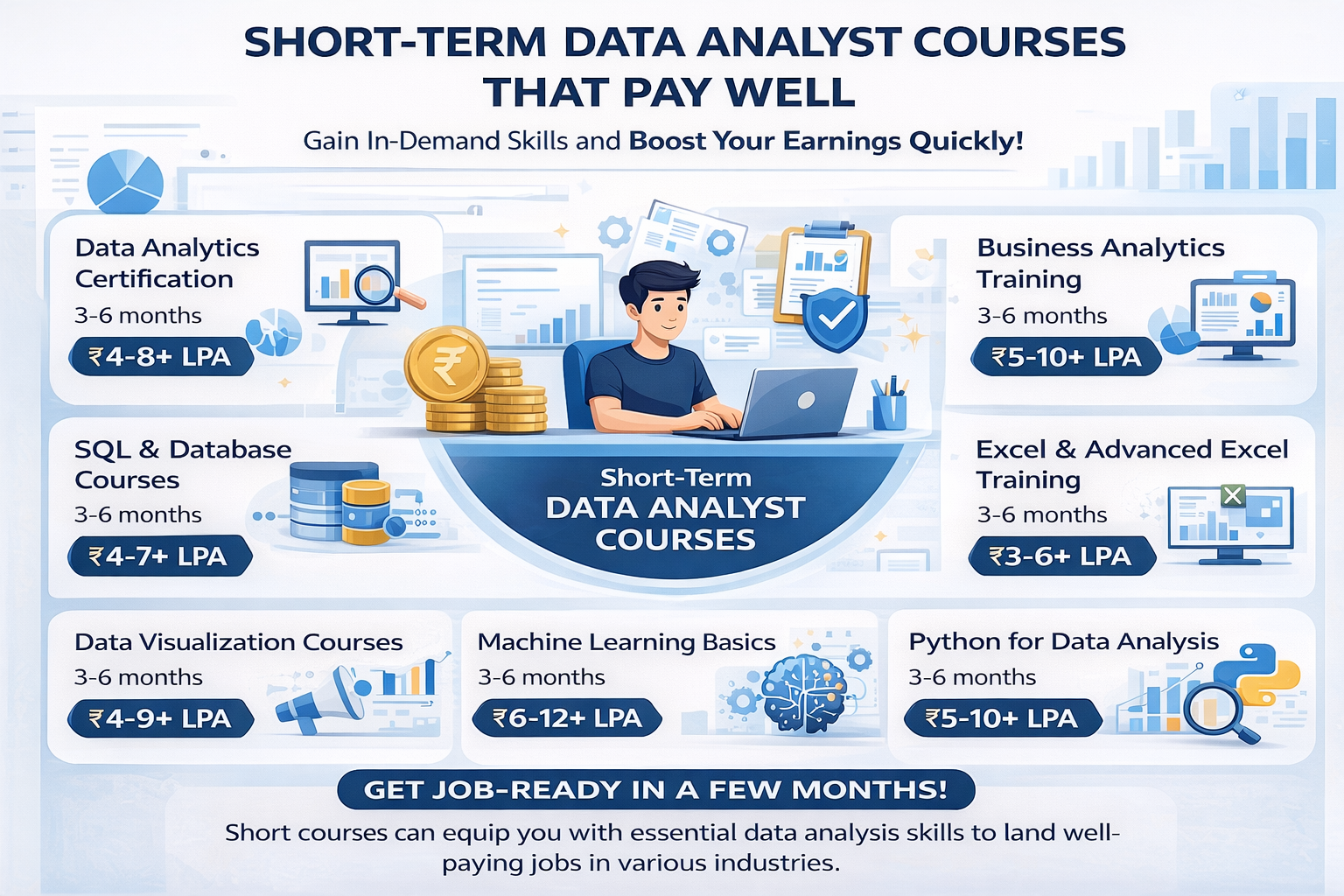 Short-Term Data Analyst Courses That Pay Well