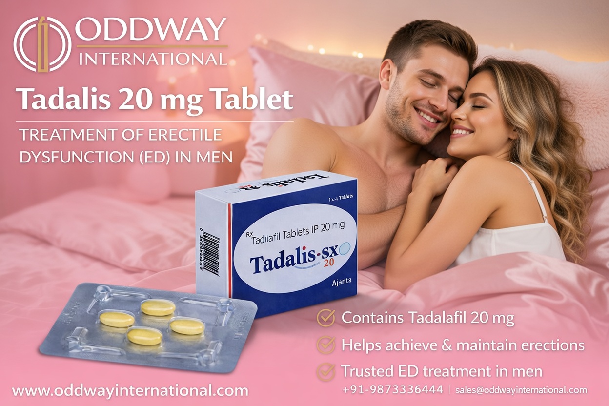 How Tadalis SX 20 mg Tablets Restore Spark in Erectile Dysfunction
